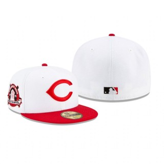 Reds White Red 1975 World Series Two-Tone 59FIFTY Hat