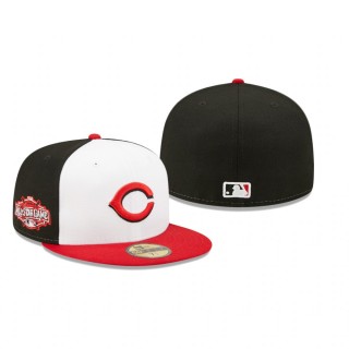 Reds White Black 2015 MLB All-Star Game 59FIFTY Fitted Hat