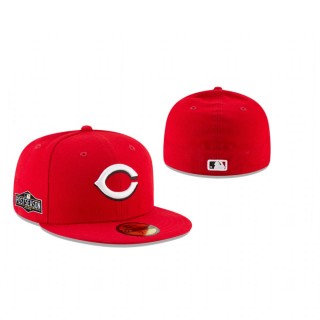 Reds Red 2020 Postseason 59FIFTY Fitted Hat