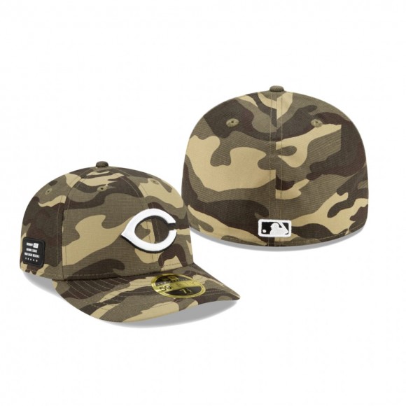Reds Camo 2021 Armed Forces Day Low Profile 59FIFTY Hat