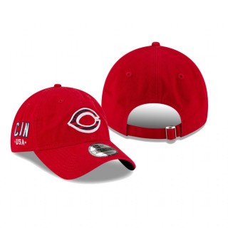 Cincinnati Reds Red 4th of July 9TWENTY Adjustable Hat