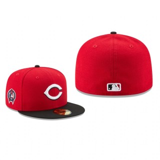 Reds Red 9/11 Remembrance Sidepatch 59FIFTY Fitted Hat