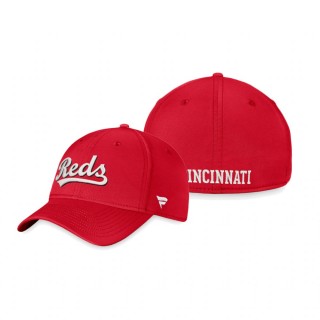 Cincinnati Reds Red Core Flex Hat