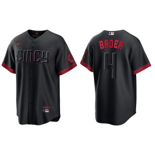 Harrison Bader Reds Black City Connect Replica Jersey