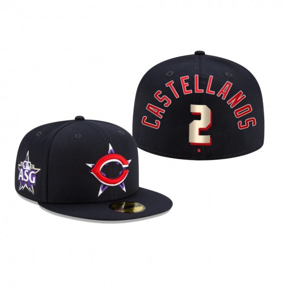 Cincinnati Reds Nicholas Castellanos Navy 2021 MLB All-Star Game Hat