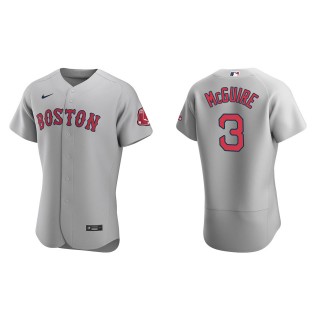 Men's Boston Red Sox Reese McGuire Gray Authentic Road Jersey