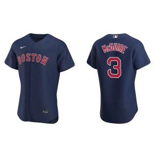 Men's Boston Red Sox Reese McGuire Navy Authentic Alternate Jersey
