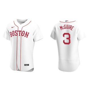 Men's Boston Red Sox Reese McGuire White Authentic Alternate Jersey