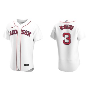 Men's Boston Red Sox Reese McGuire White Authentic Home Jersey