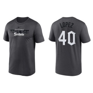Reynaldo Lopez Chicago White Sox 2022 City Connect Legend T-Shirt Black