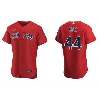 Men's Boston Red Sox Rich Hill Red Authentic Alternate Jersey