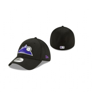 Rockies Black 2021 Clubhouse Hat