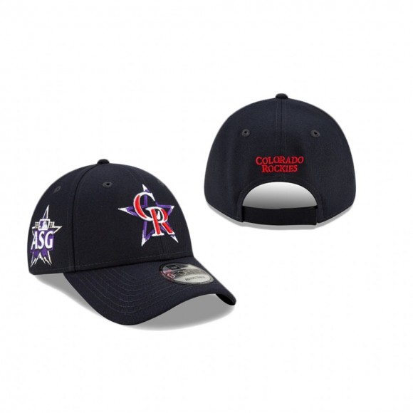 Colorado Rockies Black 2021 MLB All-Star Game 9FORTY Adjustable Hat