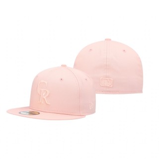 Rockies Pink Blush Sky Tonal Hat