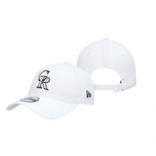 Colorado Rockies White Core Classic II 9TWENTY Adjustable Hat