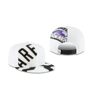Colorado Rockies Nolan Arenado White Player Pick 9FIFTY V2 Adjustable Hat