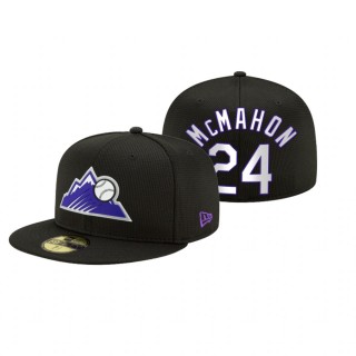Rockies Ryan McMahon Black 2021 Clubhouse Hat