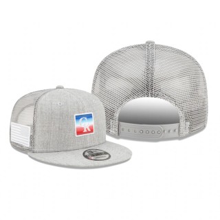 Colorado Rockies Gray USA Pop 9FIFTY Snapback Hat