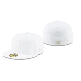 2019 Players' Weekend Colorado Rockies White 59FIFTY Fitted Hat