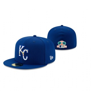 Royals Royal 2021 Spring Training 59FIFTY Fitted Hat