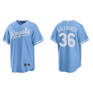 Men's Royals Cam Gallagher Blue Replica Alternate Jersey