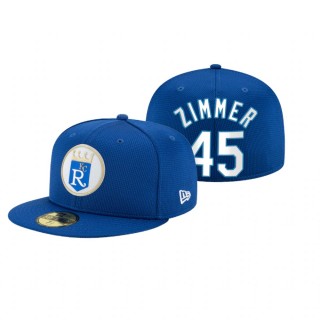 Royals Kyle Zimmer Royal 2021 Clubhouse Hat