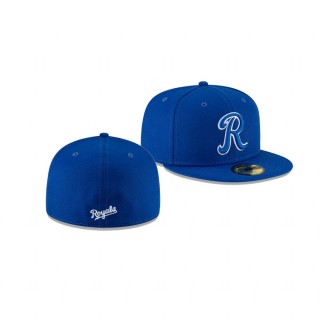 Royals Blue Ligature 59FIFTY Fitted Hat