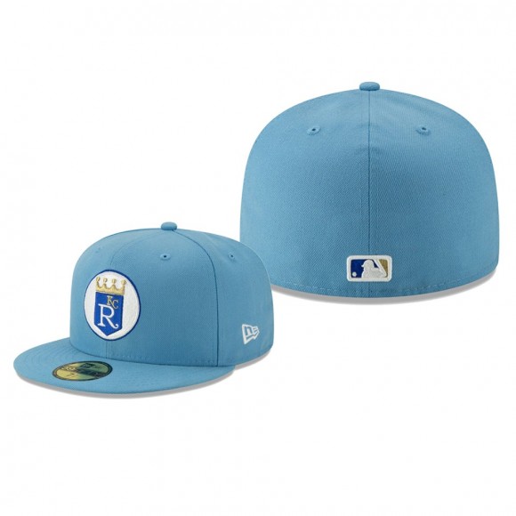 2019 Little League Classic Kansas City Royals Light Blue 59FIFTY Fitted Hat