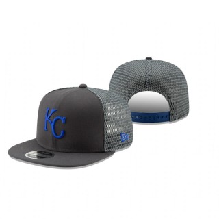 Kansas City Royals Graphite Mesh Fresh 9FIFTY Adjustable Hat
