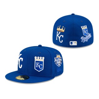 Kansas City Royals Patch Pride 59FIFTY Fitted Hat Royal