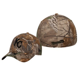 Kansas City Royals Camo Realtree 49FORTY Fitted Hat