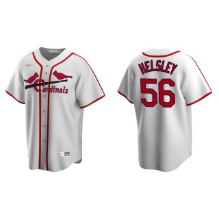 Ryan Helsley Men's St. Louis Cardinals White Home Cooperstown Collection Player Jersey