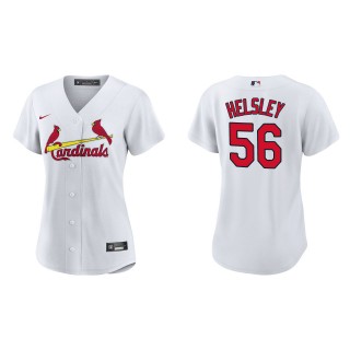 Ryan Helsley Women's St. Louis Cardinals White Home Official Replica Jersey
