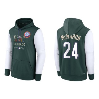 Ryan McMahon Colorado Rockies Green Authentic Collection 2022 City Connect Therma Performance Pullover Hoodie