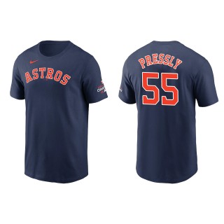 Ryan Pressly Houston Astros Navy 2022 World Series Champions T-Shirt