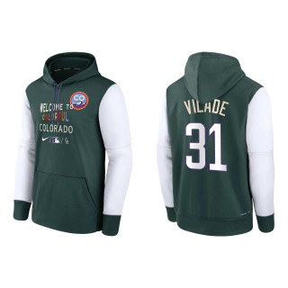 Ryan Vilade Colorado Rockies Green Authentic Collection 2022 City Connect Therma Performance Pullover Hoodie
