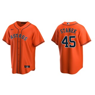 Ryne Stanek Men's Astros Orange Alternate Replica Jersey