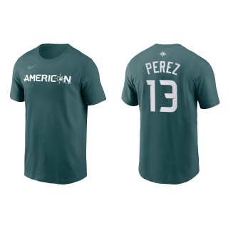 Salvador Perez American League Teal 2023 MLB All-Star Game T-Shirt