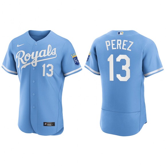 Salvador Perez Kansas City Royals Powder Blue 2022 Authentic Jersey