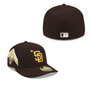 San Diego Padres Brown MLB All-Star Game Workout Low Profile Fitted Hat