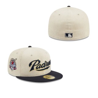 San Diego Padres Cord Classic 59FIFTY Fitted Hat
