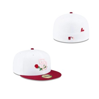 Just Caps Rose Flower San Diego Padres 59FIFTY Fitted Hat
