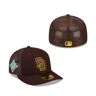 San Diego Padres 2022 Spring Training Low Profile 59FIFTY Fitted Hat Brown