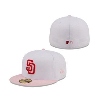 San Diego Padres Scarlet Undervisor Fitted Hat