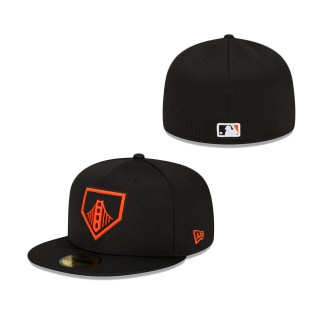 San Francisco Giants 2022 Clubhouse 59FIFTY Fitted Hat Black