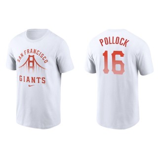 San Francisco Giants A.J. Pollock White City Connect Graphic T-Shirt