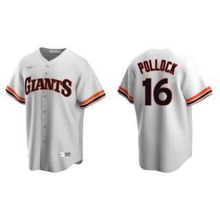 San Francisco Giants A.J. Pollock White Cooperstown Collection Home Jersey