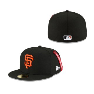 San Francisco Giants x Alpha Industries 59FIFTY Fitted Hat Black