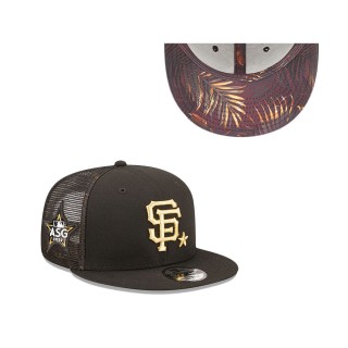 Men's San Francisco Giants Black 2022 MLB All-Star Game 9FIFTY Snapback Adjustable Hat