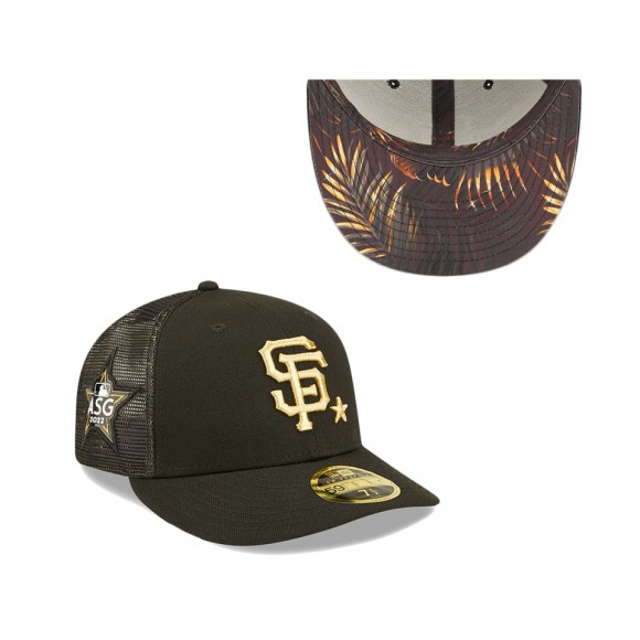 Men's San Francisco Giants Black 2022 MLB All-Star Game On-Field Low Profile 59FIFTY Fitted Hat